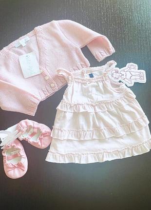 🌸 брендовий сарафан lil’ garafette для дівчинки | 6 місяців | новий 🌸