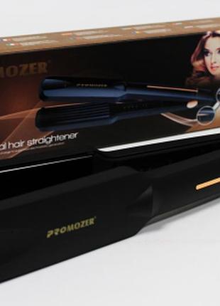 Професійна плойка щипці promozer mz 7082 випрямляч волосся