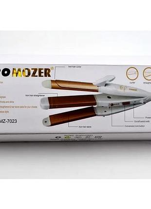 Випрямляч 3 в 1 promozer mz-7023 температура 200 градусів кераміка