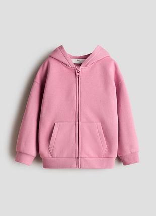 Тепла кофта h&m на флісі для дівчинки