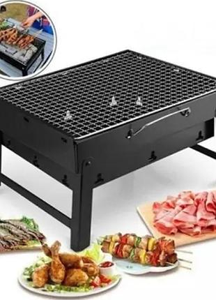 Мангал складаний з ніжками bbq (ca-04b) (ш300/д430) (+решітка)