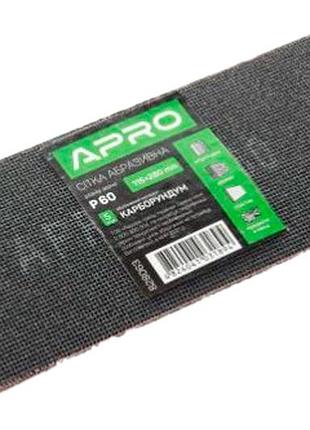 Сетка абразивная apro 115 x 280 мм x р60 pro (5 шт.) (828063)