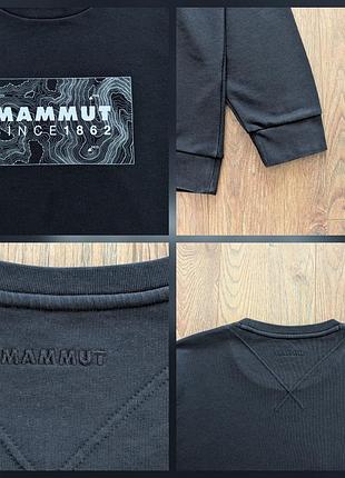 Mammut core ml crew neck logo оригинальная кофта 5
