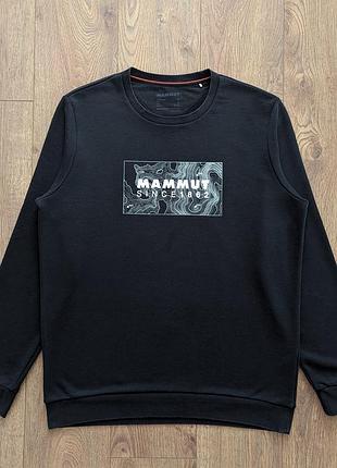 Mammut core ml crew neck logo оригинальная кофта 2