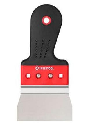 Шпатель intertool 100мм фасадный pro (kt-2670)
