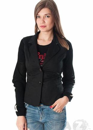 Пиджак pianura 023608*10 женск. черный 40 (86 271)