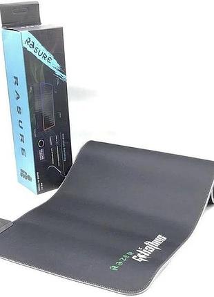 Коврик для мышки rgb razer r-780 (30*78*0.3) геймерский коврик для мыши в фирменной упаковке