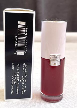 Оригінал. givenchy perfecto lip oil олійка - сироватка для губ 👉🏻відтінок 06 crystal cherry 7,5 мл