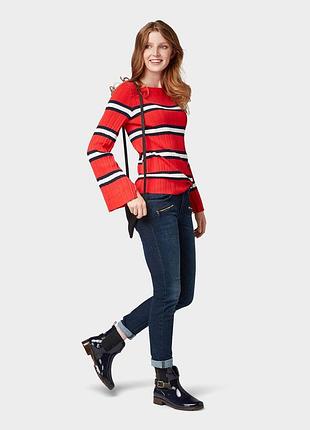 (156 559) свитер tom tailor 1004745*20 женск. красный m