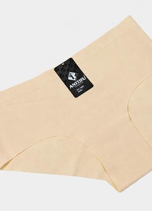 Безшовні труси сліпи 2xl бежеві anttifu 3827