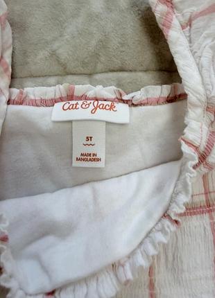 Сукня для дівчинки cat&jack. 4