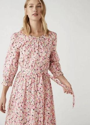 Сукня жіноча з 100% бавовни від британського бренду marks & spencer розмір 16💞