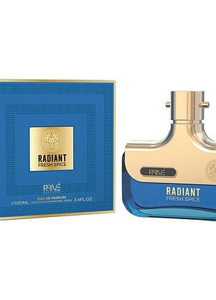 Мужская парфюмированная вода prive parfums radiant fresh spice 100 мл