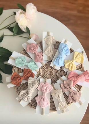 Повʼязки для дівчаток 🌷