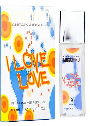 Moshino i love love pheromone parfum жіночий 40 мл