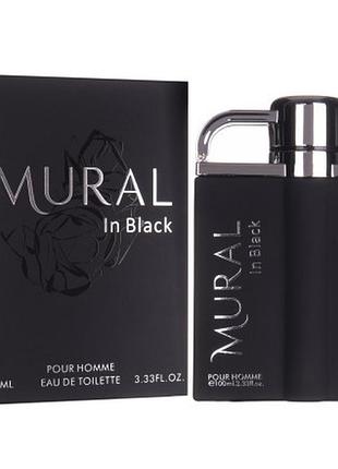 Мужская парфюмированная вода mural mural in black 100 мл