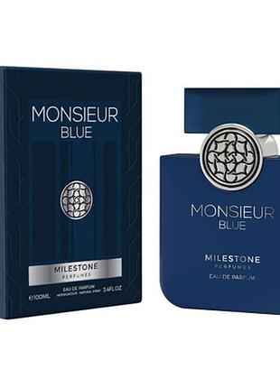 Мужская парфюмированная вода milestone monsieur bleu 100 мл