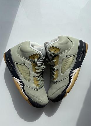 Кросівки nike air jordan 5 retro jade horizon