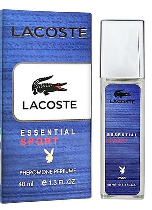 Lacoste essential sport pheromone parfum мужской 40 мл