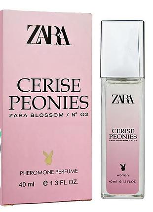 Zara №02 cerise peonies pheromone parfum женский 40 мл