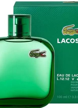 Чоловіча туалетна вода lacoste eau de lacoste l.12.12 vert 100 мл