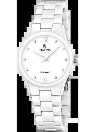 Часы женские festina f20751/1 ceramic