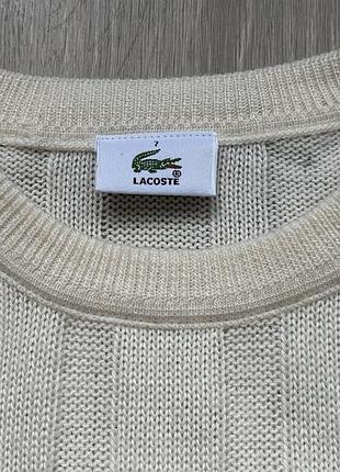 Светр кофта lacoste vintage 6