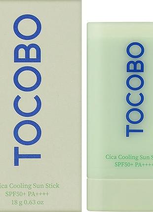Сонцезахисний стік із охолоджуючим ефектом  tocobo cica cooling sun stick spf50+/ pa + + + +