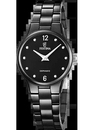 Годинник жіночий festina f20751/7 ceramic