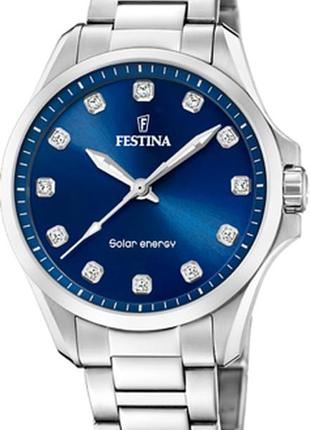 Часы женские festina f20654/4 solar energy