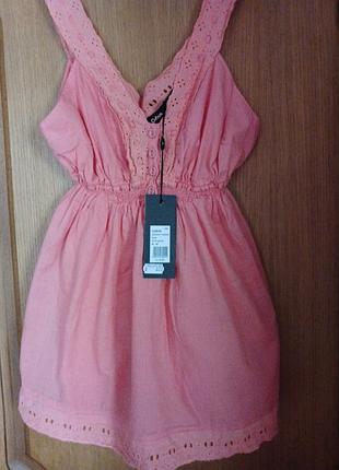 Розово-коралловый топ от бренда cubus (модель elvira). p. eur 38