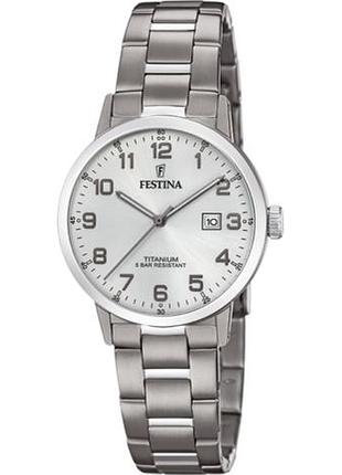 Годинник жіночий festina f20436/1 titanium