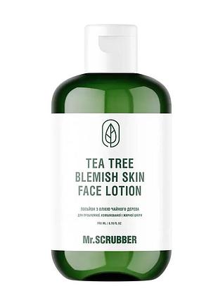 Лосьйон blemish tea tree з олією чайного дерева mr.scrubber 200мл