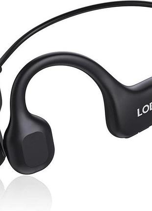 Наушники lobkin с костной проводимостью bluetooth 5.3, открытые наушники для бега, беспроводные, водонепроницаемые наушники ipx5 с
