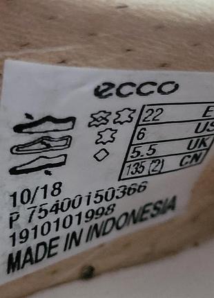 Туфлі шкіряні оригінал ecco first рр.19,21,22 7