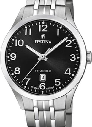 Часы женские festina f20468/3 titanium