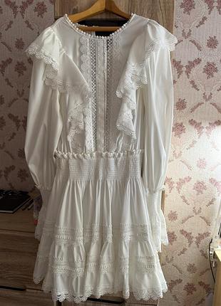 Плаття el.milas.brand, біле, розмір м