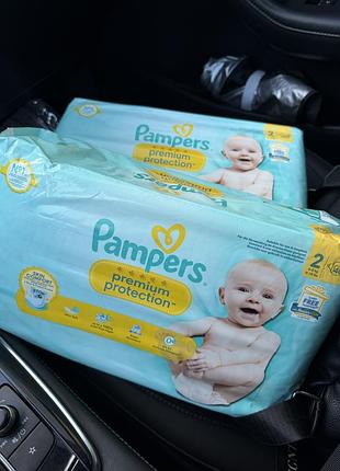 Pampers premium protection 2 підгузки