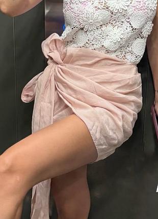 Спідниця міні на запах h&m
