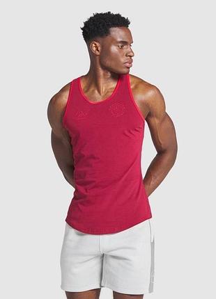 Gymshark legacy “luxe”  мужская спортивная-повседневная майка