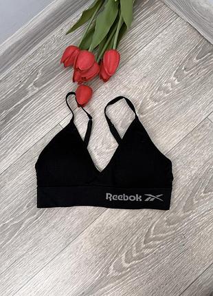 Спортивний топ бюстгальтер з чашечками reebok