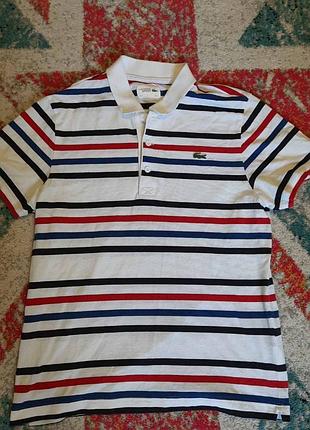 Футболка поло чоловіча lacoste
