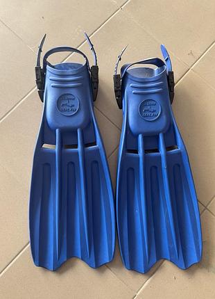 Ласти для дайвінгу розмір l  bs diver seal fin у синьому кольорі