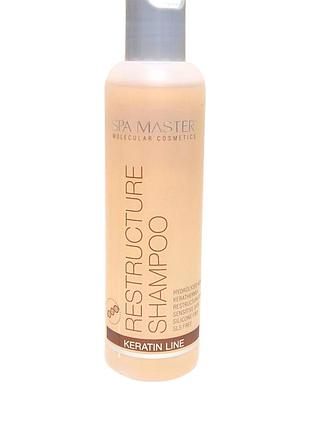 Шампунь для волос keratin line spa master 200 мл с кератином