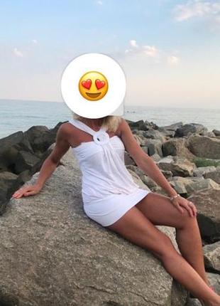 Пляжна сукня натуральна