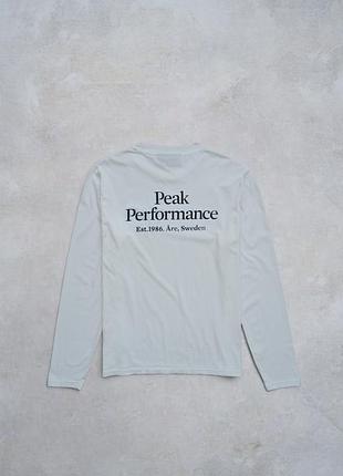 Лонгслив peak performance × rab