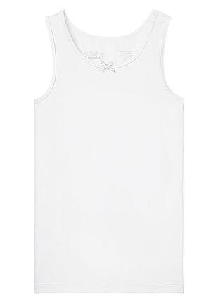 Майка натільна з широкими бретелями для дівчинки pepperts lycra® 343238 146-152 см (10-12 years) білий