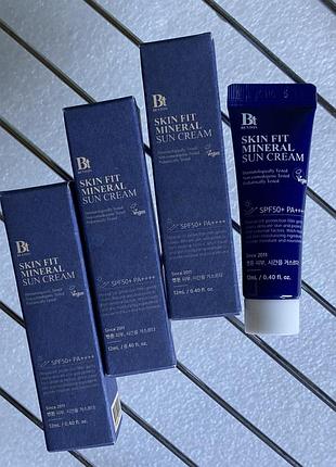 Сонцезахисний крем benton spf50+ pa++++ на мінеральній основі мініатюра 12 мл