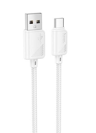 Дата кабель hoco x113 beneficio usb to type-c (1m)