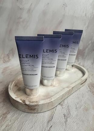Охолоджувальна нічна гель - маска elemis peptide4 plumping pillow facial